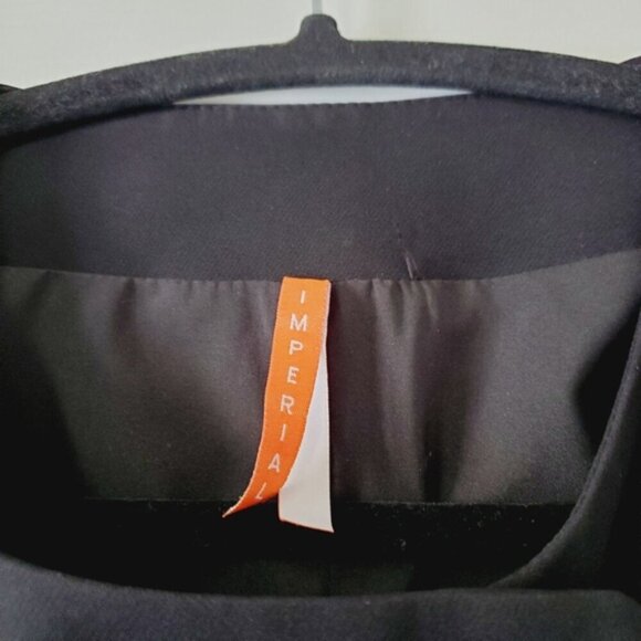 Imperial Italy Black Double Breasted Lined Military Academia Preppy Blazer M - Picture 5 of 11